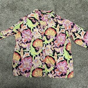 Ralph Paisley Paisley Button-Up Shirt
